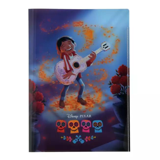 DISNEY Coco Průhledná složka 2-kapsy Disney & Pixar "Coco" Japonsko NOVÁ Disney Store
