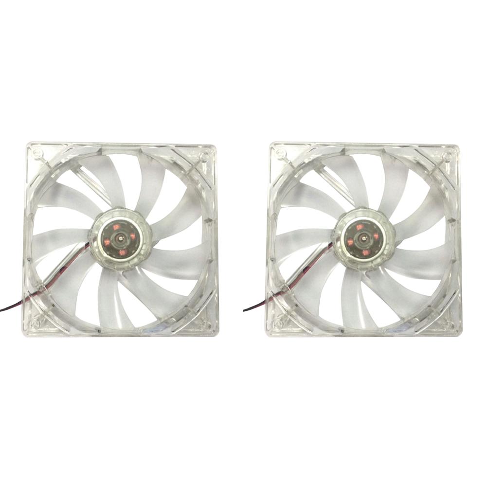 

- 12cm 120mm RED LED 12V 4Pin Computer PC Case Cooler CPU Cooling LED Fan