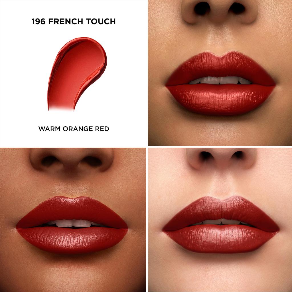 Rouge French Touch Leppestift Fuktighetsgivende Lepper LANCÔME L'Absolu Cream/196