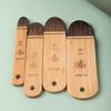 Artsecret Flat Brush with Grey Squirrel Hair Blend & Carbonized Bamboo Handle for Watercolor, Gouache, Oil, & Acrylic Painting