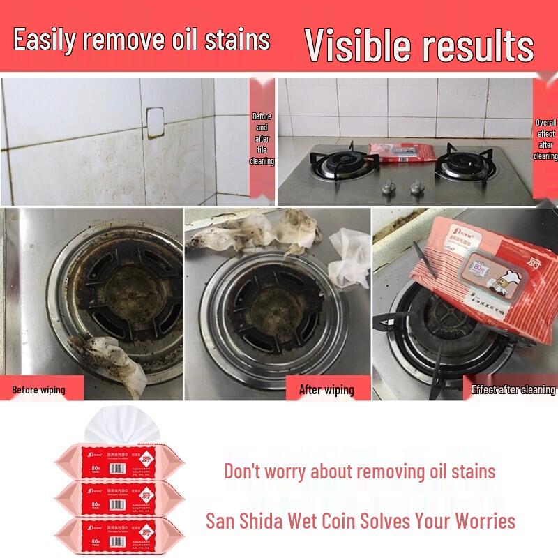 Sanshida Kitchen Cleaning Wipes