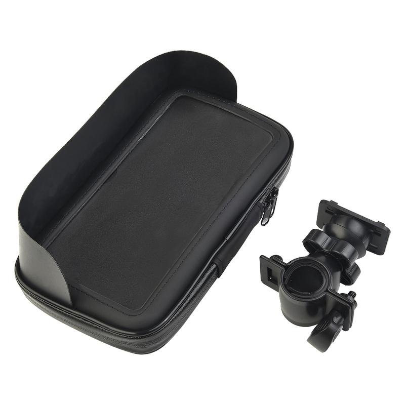 Mount Kit Handlebar Holder Anti Shock Set ATV Bike Black Case For Mobile Phone GPS Motorcycle Mount Accessories