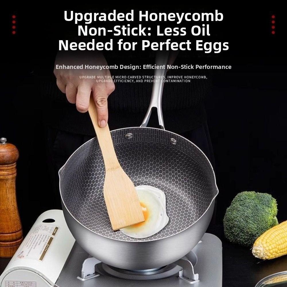 Versatile Fryer Pan Japanese Style Saucepan Kitchen Utensils Milk Pot  Home