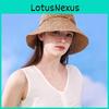 Summer Hollow Straw Hat For Women Sun Protection Breathable Beach Wear Gift Idea