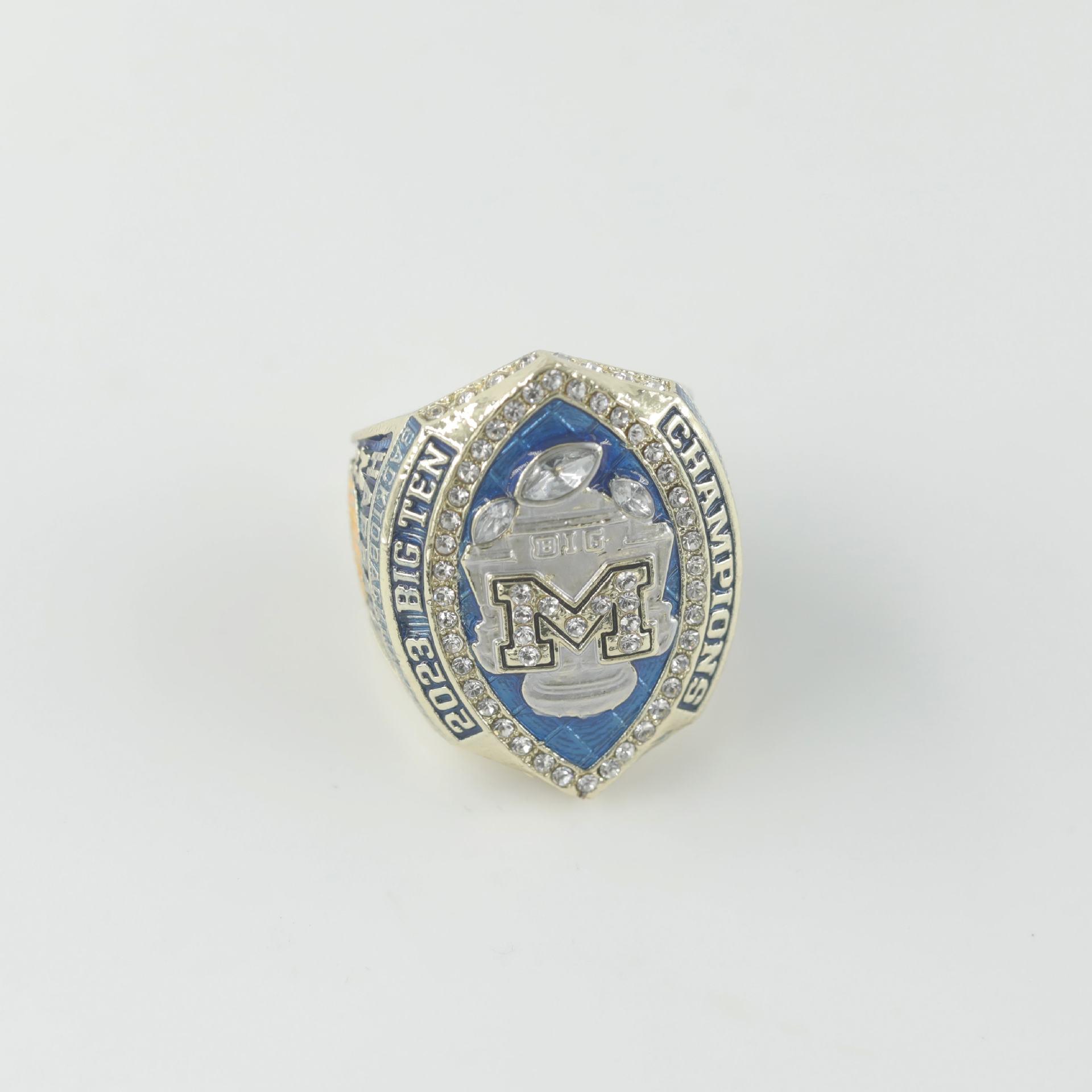 2023 Michigan Wolverines NCAA Football Championship Ring Size 11
