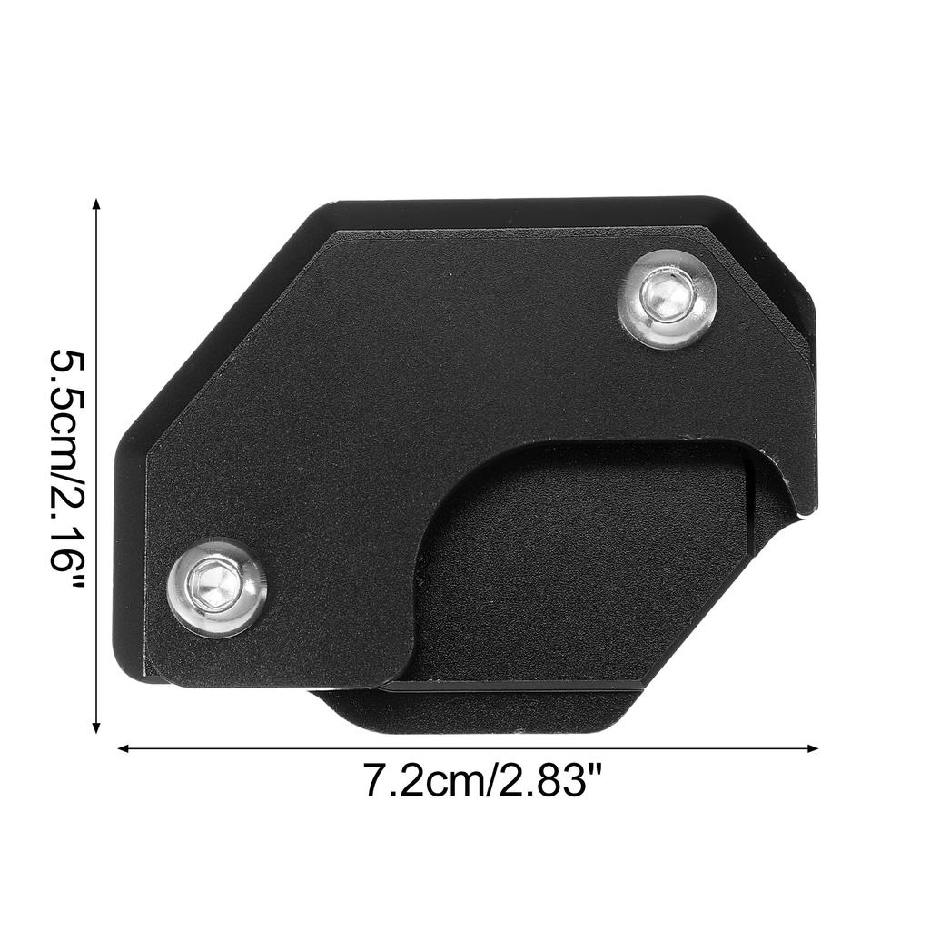 X AUTOHAUX Motorcycle Kickstand Plate Pad Compatible with Honda Cross