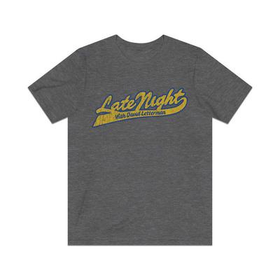 Late Night With David Letterman 1982 Vintage Men's T-Shirt Unisex T-Shirt