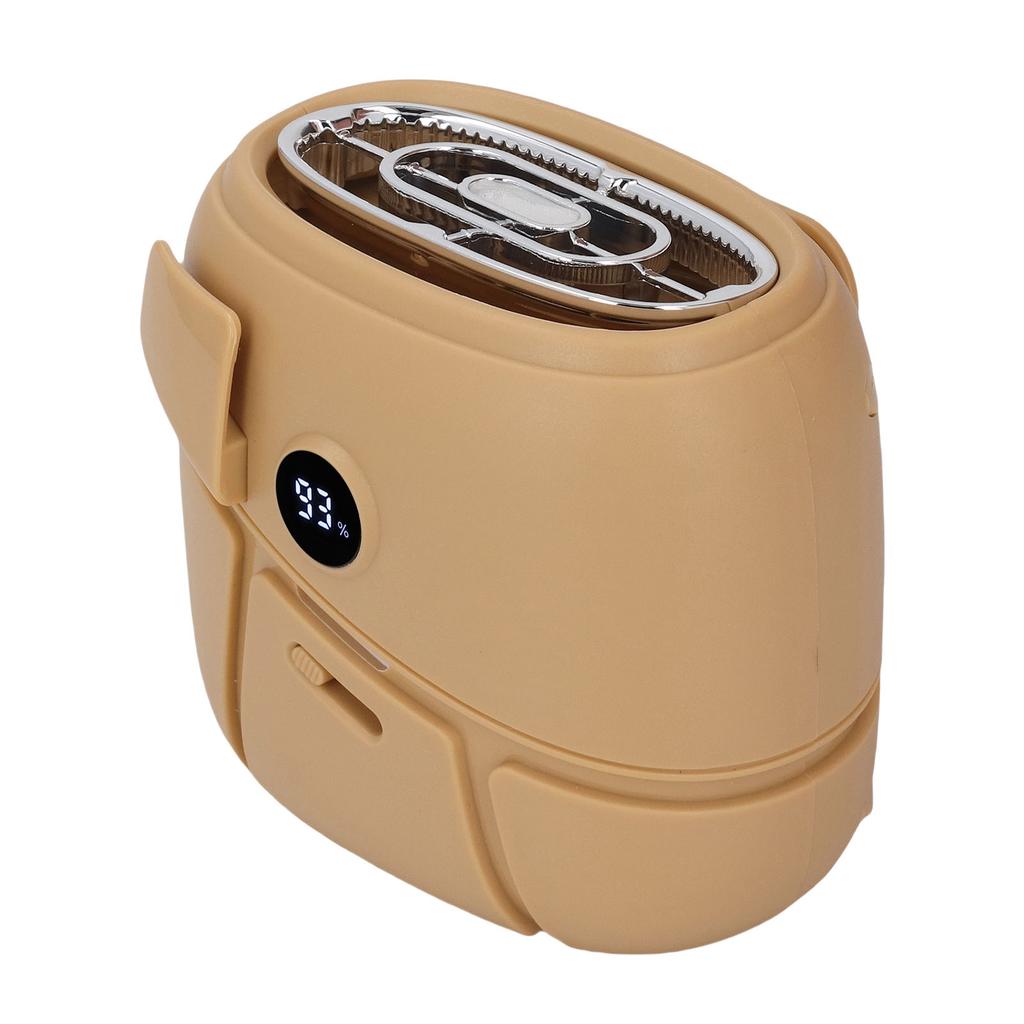 Waist Hanging Fan LED Display Portable Cooling Fan for Outdoor Work 100 Levels Adjustment Scent Diffusion Function