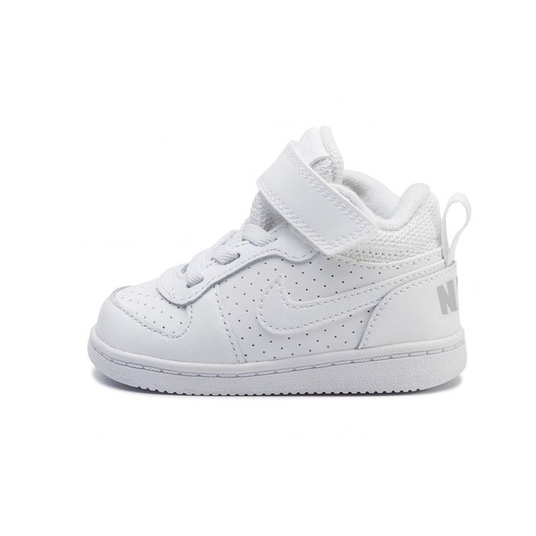 Nike Mid-Top Skate Shoes White Baby Shoes 870027-100