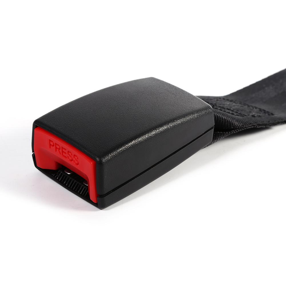 Car St Stbelt Belt Extender Extension W/Buckle Black