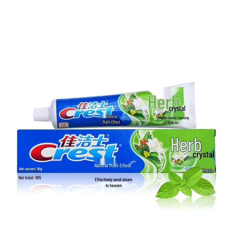 

Crest Herbal Crystal Toothpaste 90g