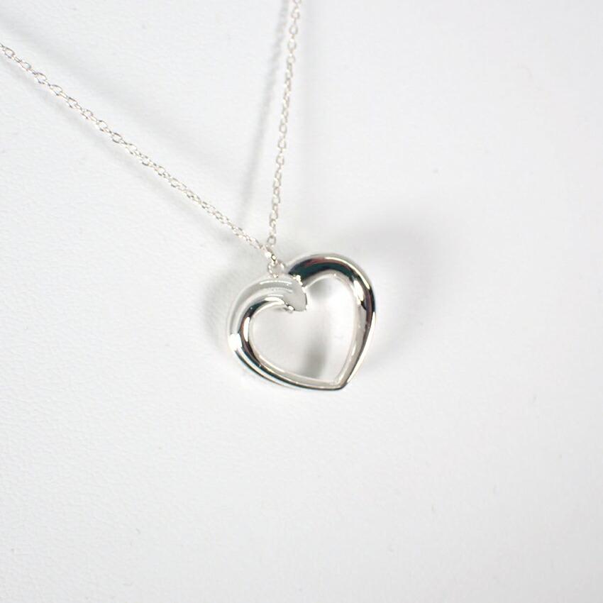 [Used] TIFFANY/Tiffany 925 Tenderness Heart Pendant/Necklace/g493-55