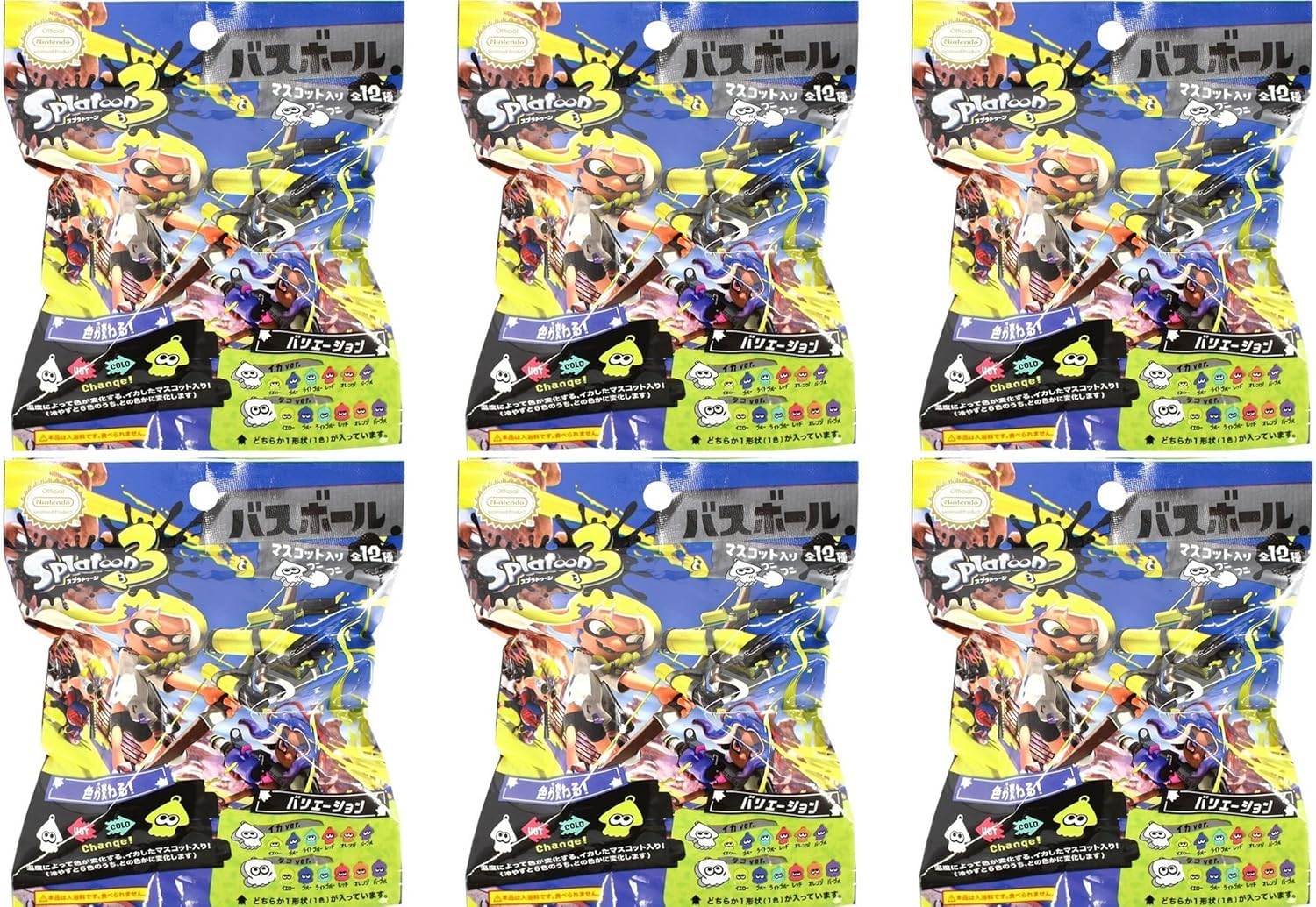 Sunart Splatoon 3 Mascot Bath Bomb SPT-921