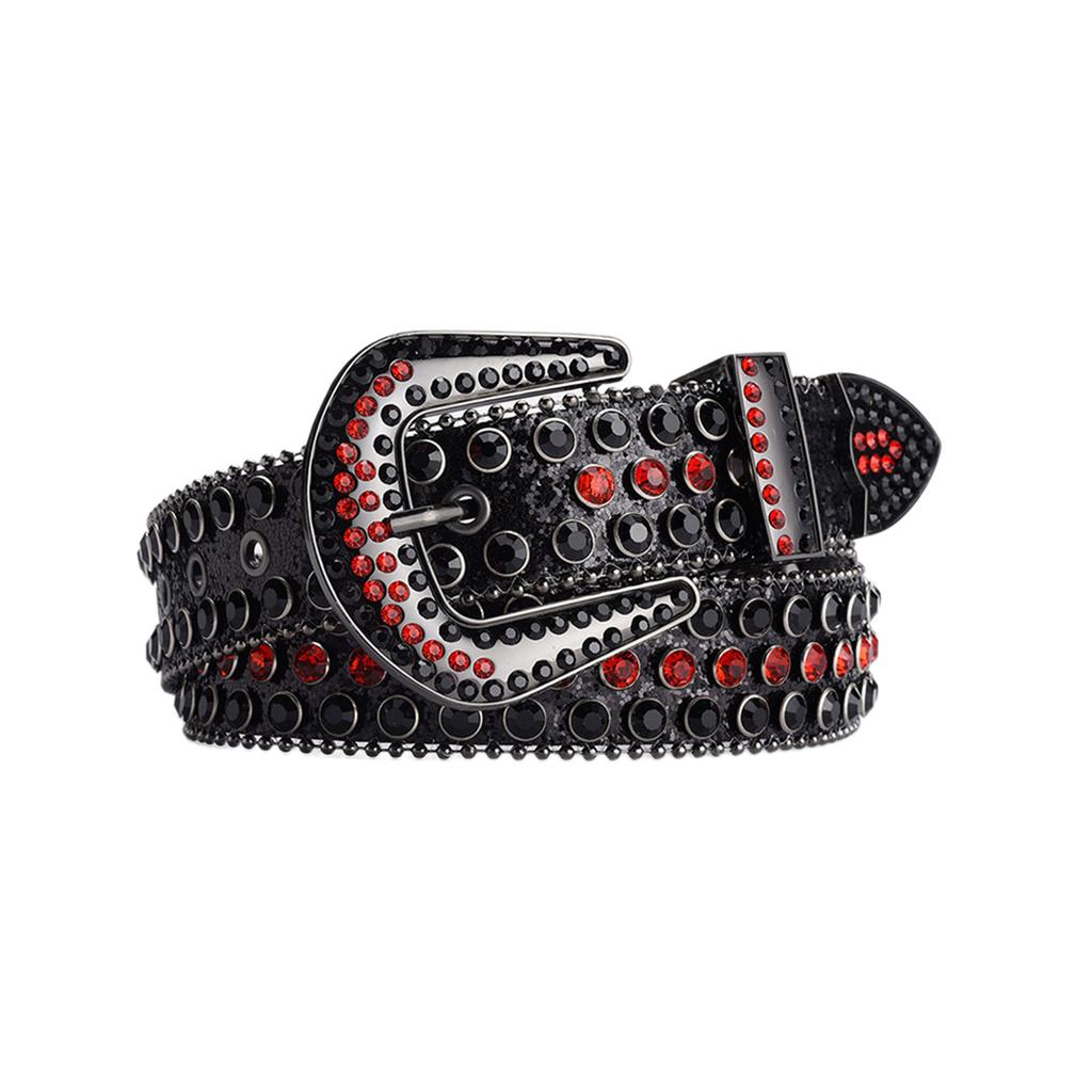 Cool Gothic Waist Chain Casual Belt Studded Waist Ceinture Glittered Belt Studded Blingbling Easy Belt