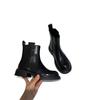 Popular bottom cigarette tube thin boots thin Chelsea short boots 2025 autumn and winter new thick-soled zipper British Martin boots