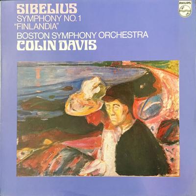 LP Record JEAN SIBELIUS - BOSTON SYMPHONY ORC - Symphony No. 1, "Finlandia" 9500140 Philips 1976 Netherland Classical Used