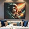Monkey Astronaut Picture Modern Fantasy Wall Canvas Art Print Animal Universe Space Poster for Living Room Home Decor Cuadros