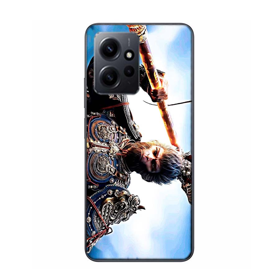 Black Myth Wu Kong Phone Case For Redmi Note 14 15 Pro 5G 13 12 Pro Plus 11 11T 11E 11S 10 Pro 10S 9 9S Cover Cell Clear TPU Cap