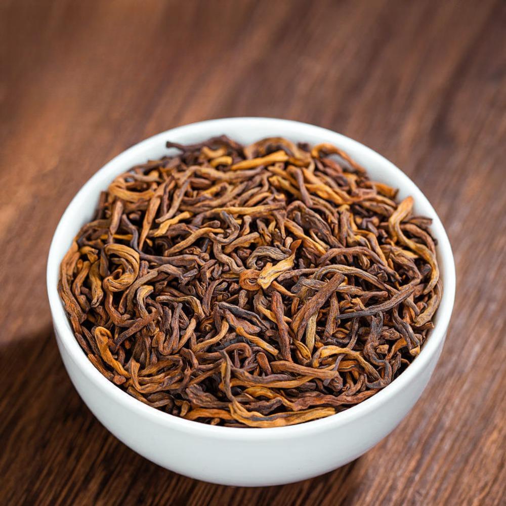 Authentic Jingfu Shan Aged Pu-erh Tea Menghai Ancient Tree Gold Buds Can