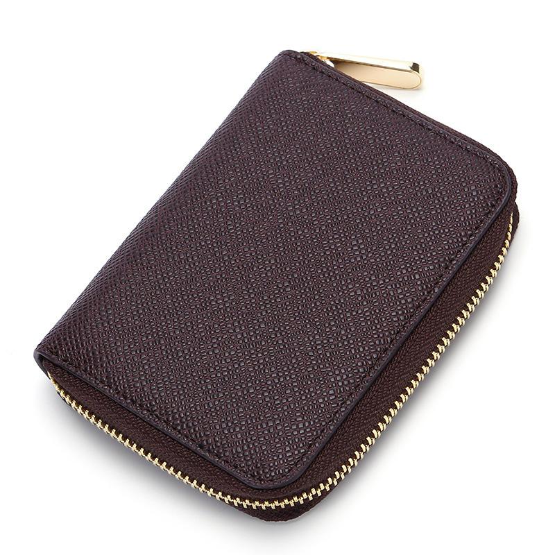 Short mini small wallet, women's men's card bag, zipper, loose wallet, change bag, coin bag.