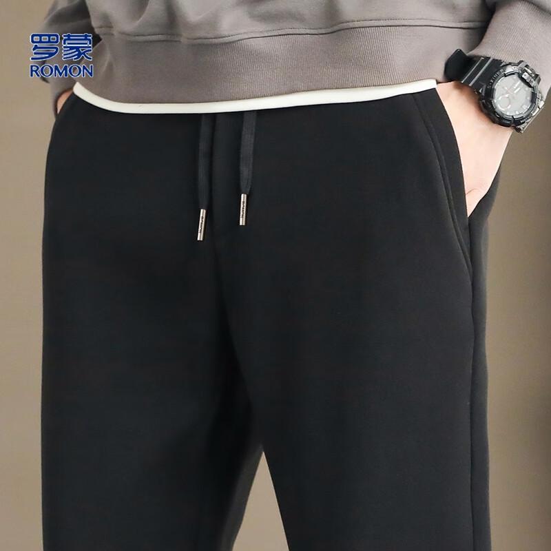 Romon Men's Fleece-Lined Casual Pants