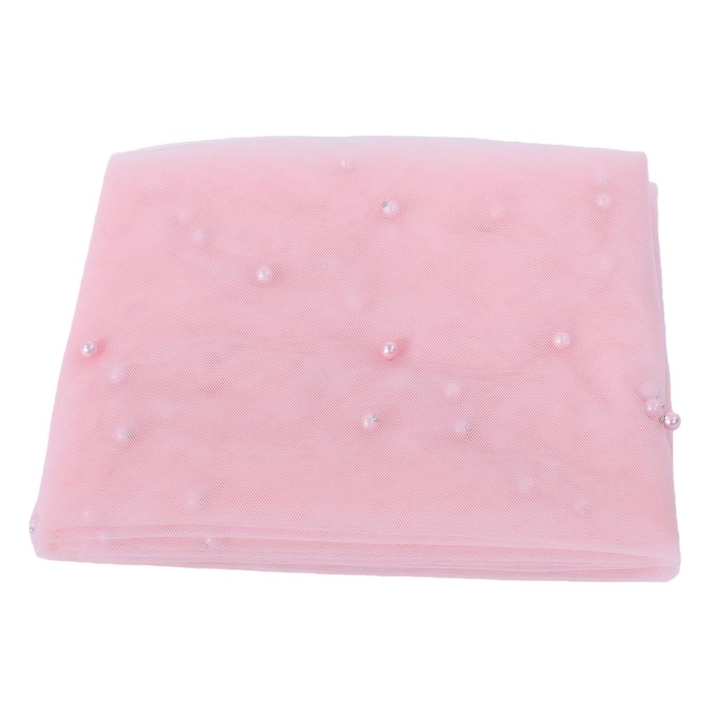 Prl Table Runner Romantic Prl Tulle Gauze Tablecloth Wedding Table Decor for Birthday Party Anniversary Holiday