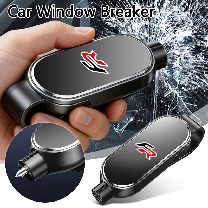 Bzdf9 Car Window Glass Breaker Safety Hammer Seat Belt Cutter For Seat FR Ateca IBIZA Leon Alhambra Arosa Toledo Interior Accessories