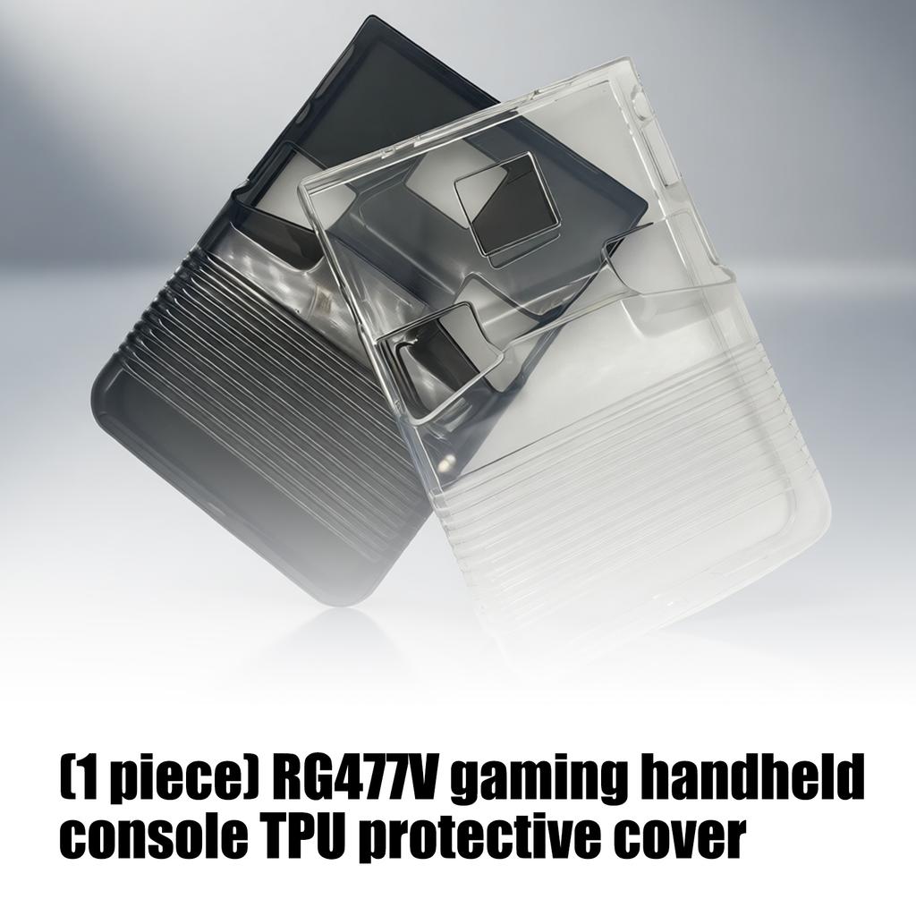Gaming Accessories Transparent TPU Case Shockproof Shell for RG477V Gamepad Flexible Housing Console Scratchproof Case