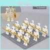 Ensemble de Blocs de Construction Guerrier Squelette Avec Assemblage DIY Pour Enfants et Adultes