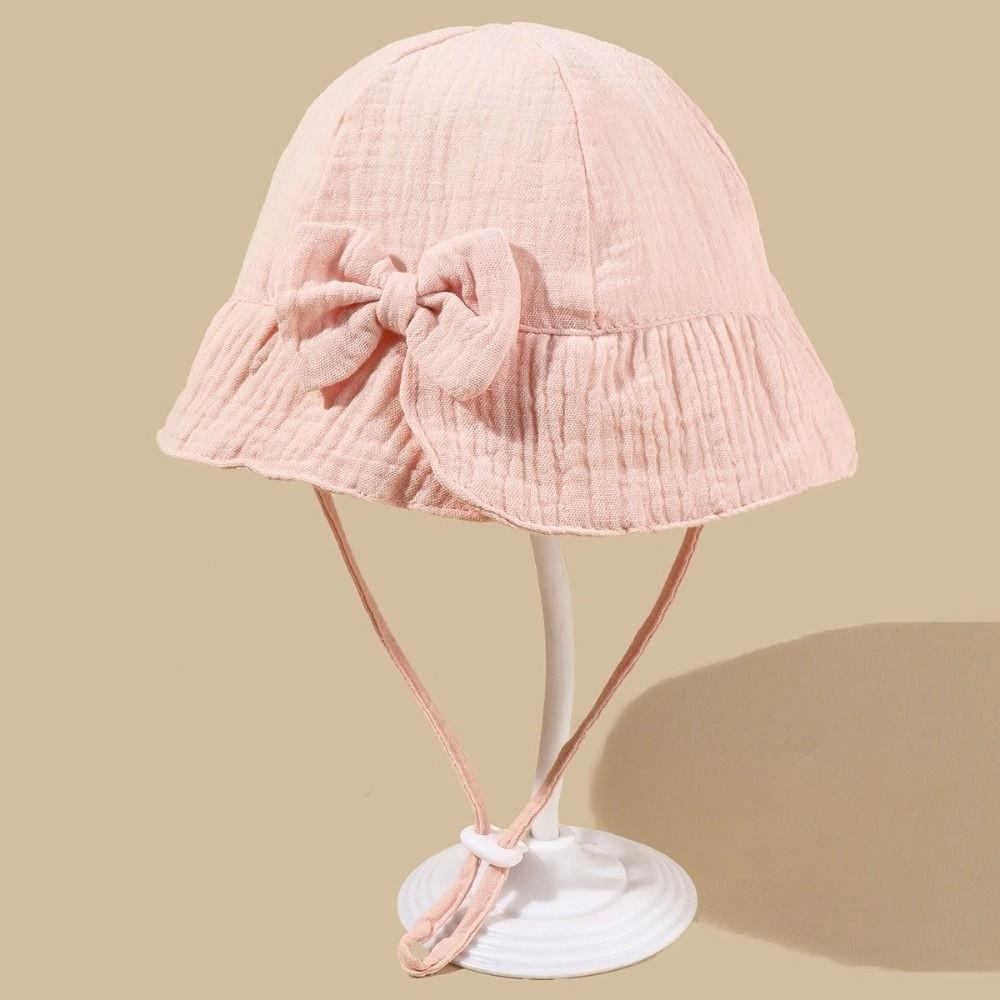 Love Heart Toddle Bucket Hat Cotton Infant Fisherman Hat Comfortable Baby Sunhat  Boy