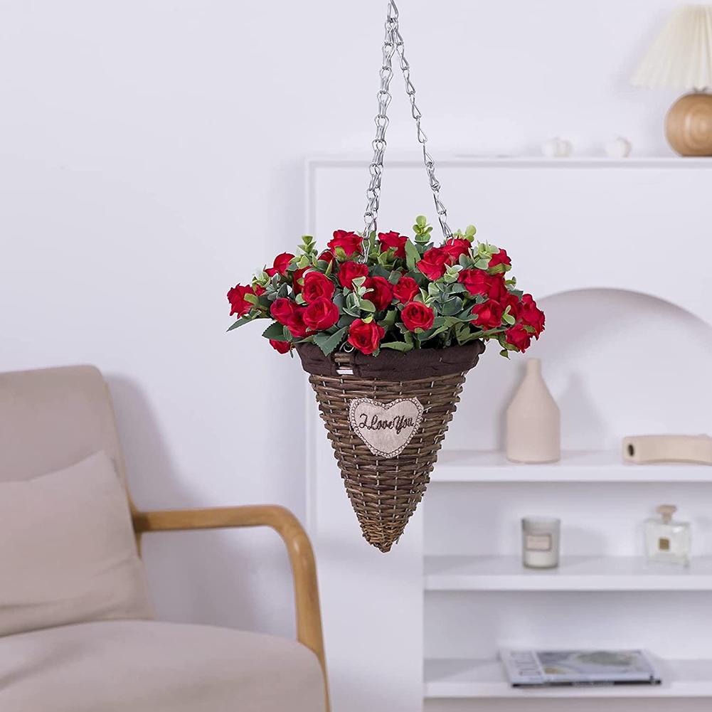 30cm Artificial Flower Bunch Fake Flowers Multi Colors