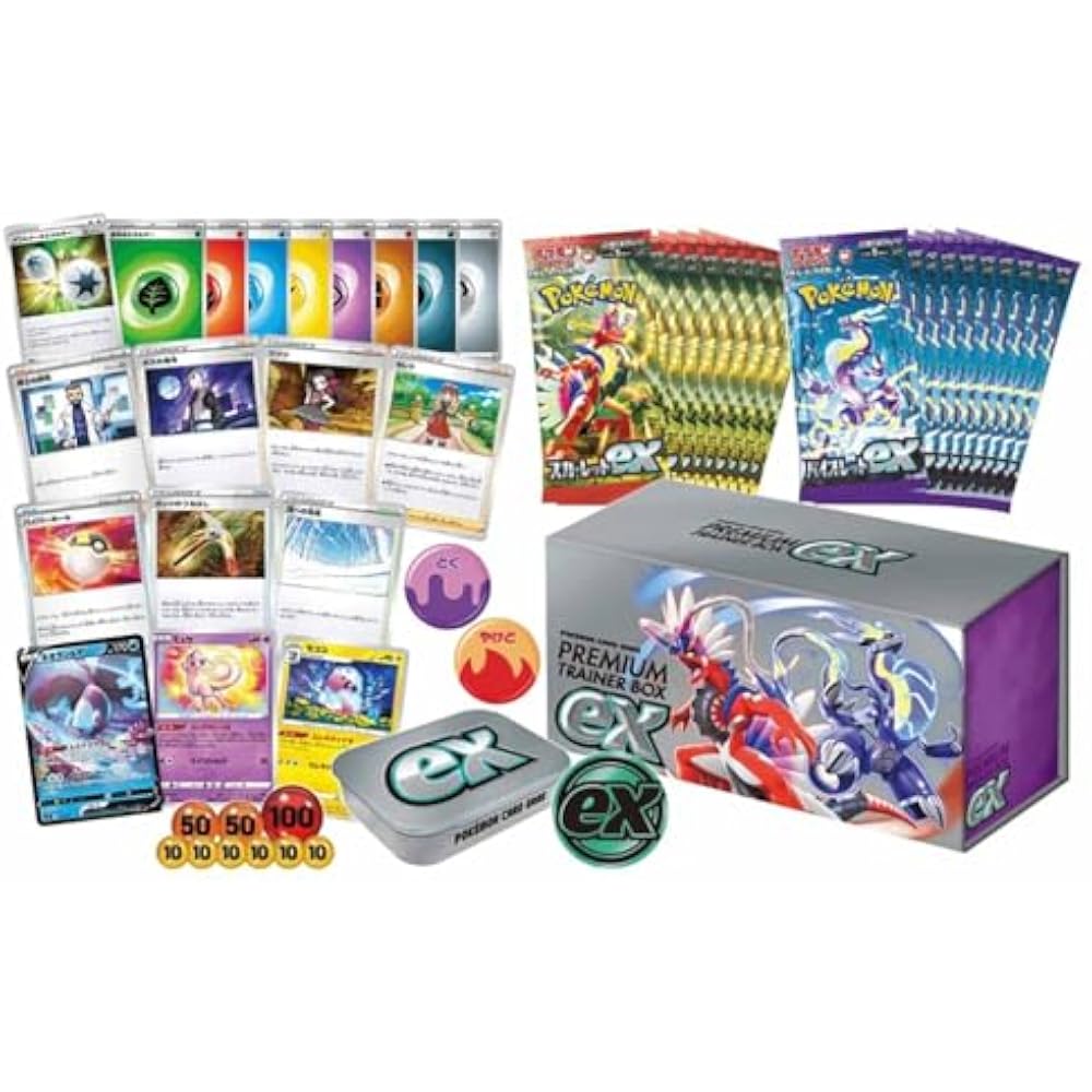 Pokemon card game Scarlet & Violet Premium Trainer Box ex