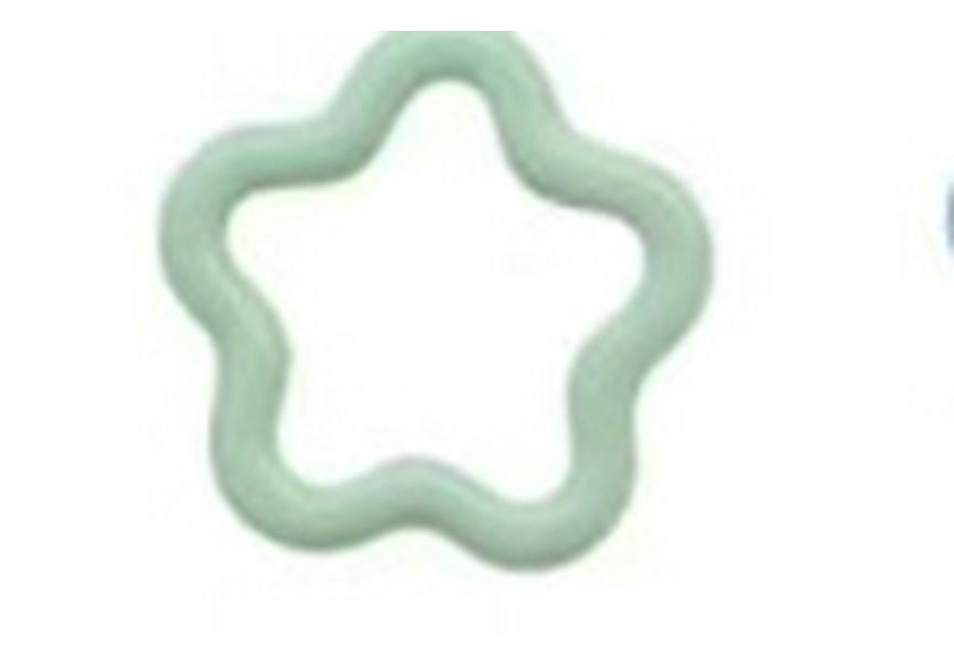 Star-Shaped Colored Metal Stitch Marker for Sweater Knitting