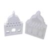 Mosque Shaped Resins Molds, Mosque Shaped Silicones Molds for Making Tealight Holder Decorations Desk Decorations