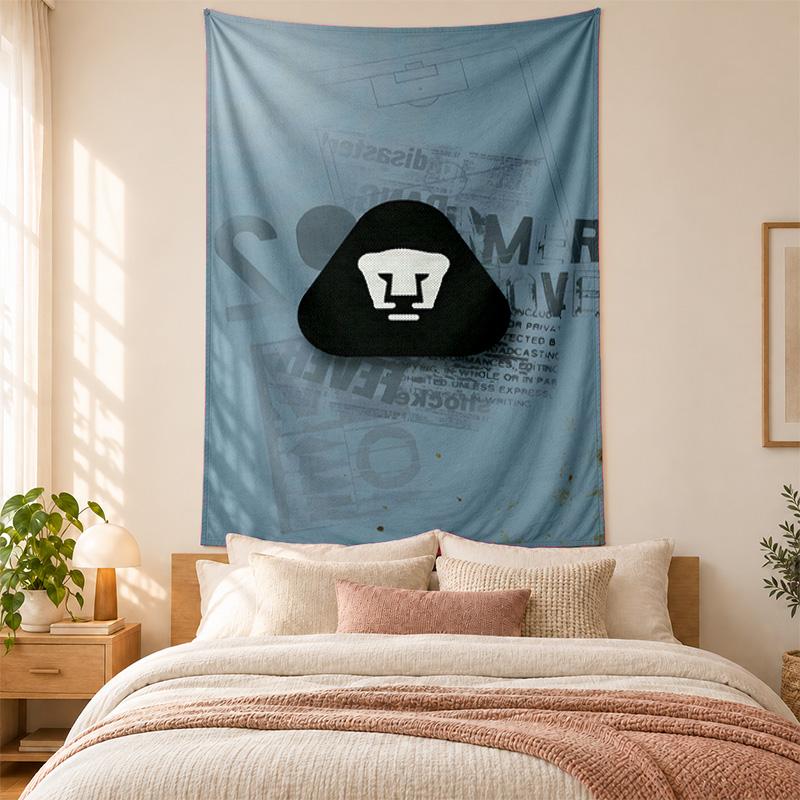 Club universidad nacional pumas Tapestry highquality for decorating living room bedroom dorm walls ideal as bedroom wallart orholiday gift