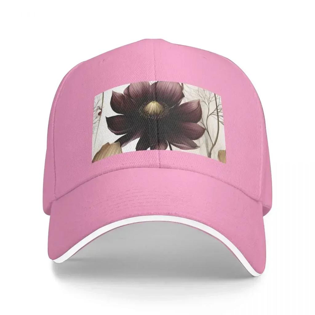 Mythic Petal Whispers Baseball Cap Bobble Hat Custom Cap Sun Hat For Children Rave Womens Golf Wear Unisexs