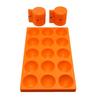 Cake Mold Ball Shaped Silicone Tray Set with 15 Molds