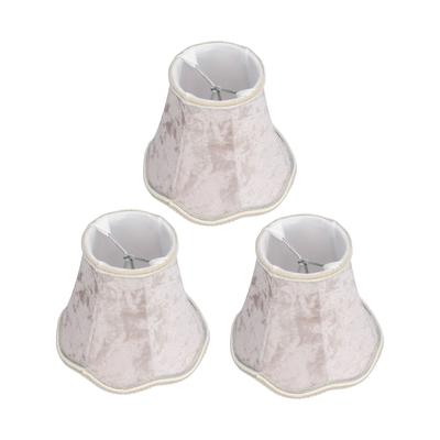 3Pcs ClipOn Lampshades Modern E14 Chandelier Table Lamp Shade Accessory for Home Hotel Club KTV