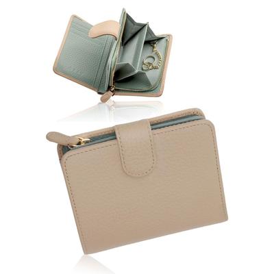 GRAV Wallet Bifold Soft Texture That Fits Comfortably Hand Magazine Feature Mini Womens Genuine Leather Spacious Despite Being Minimal Anti-skimming