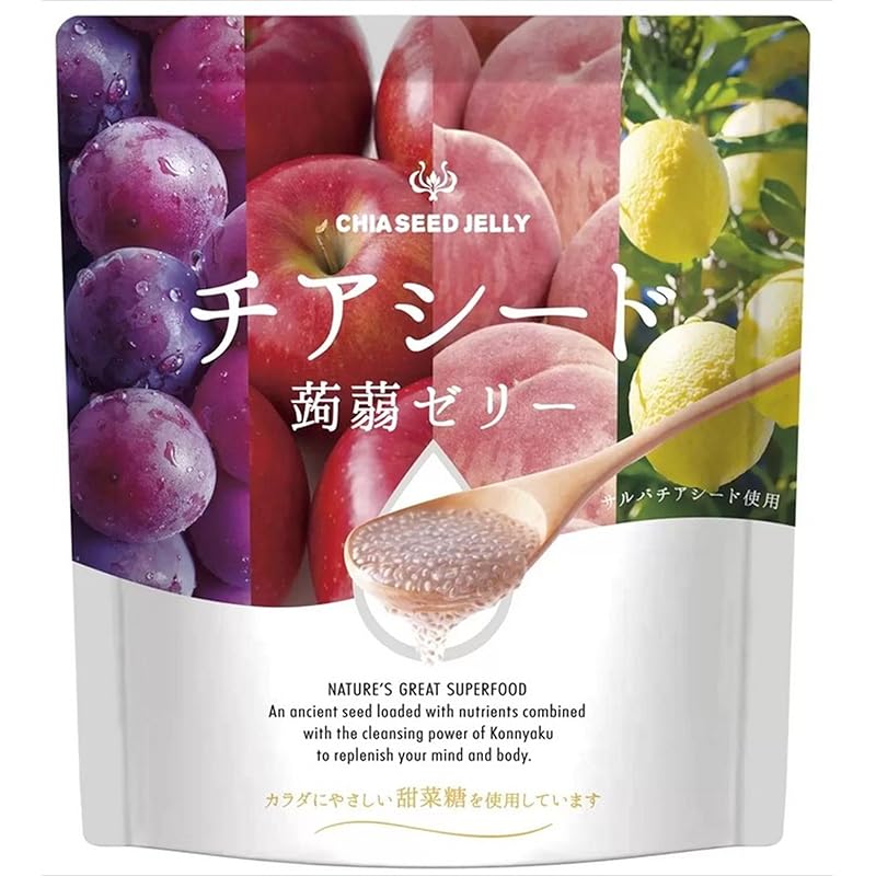

chia seed konjac jelly 60 pieces