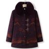 Winter thickened clothes Winter woolen jacket Fleece old lady mink fleece coat