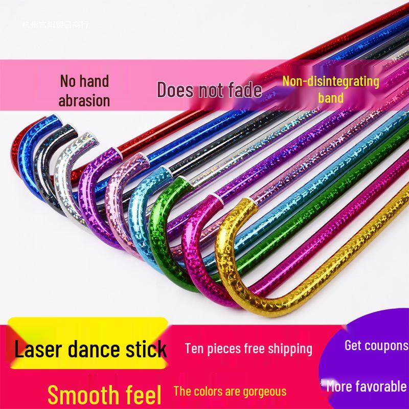 Laser Jazz Dance Cane for Adults & Kids - Perfect for Belly Dance & Performance