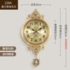 Funky Big Size Wall Clocks Hands Unique Living Desk Golden Wall Clocks Pendulum Modern Horloge Murale Luxury Design TY140YM1C2B2
