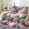 One Portable Featuring Gnomes And Hearts Blanket For Soft Throw Blanket for Picnic Bed Sofa Home Bedroom Cozy Warm Comfortable