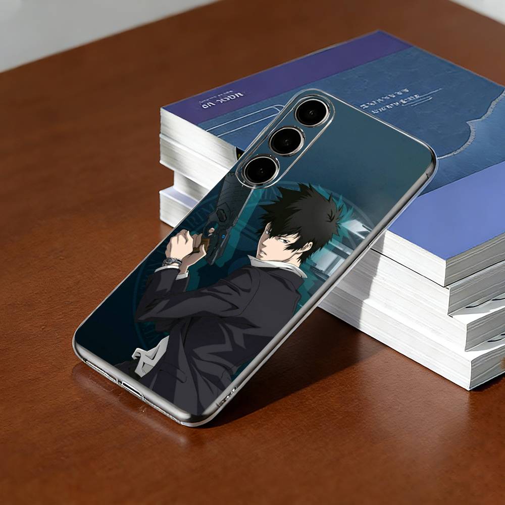 Psycho-Pass S-Shinya Kogami Phone Case For SamsungA10,12,20,21S,30,31,40,50,51,52,70,71 Transparent Cover