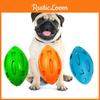 Rugby Dog Ball Squeaky Toy Pet Chew Balls For Medium Large Dogs Durable Gift