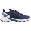 SALOMON Supercross 4 Cushioning Durable Low-Top Running Shoes Men Sneaker Blue White 473157