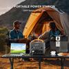 NEWSMY S1210 Station d'énergie portable 2000W, Crête 3000W, Batterie LiMnFePO₄ 1102,5Wh, Charge rapide AC 1300W, Générateur solaire MPPT