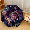 Custom Text Automatic 8 Bone Umbrella, Portable Sun Rain Protection UmbrellaPet Sematary