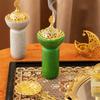 Luxus Weihrauch Diffusor Harz Aromatherapie Brenner Glitzer Basis Räuchergefäß Wohnzimmer